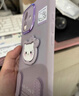 京川旭適用蘋(píng)果17手機殼iphone17pro手機殼液態(tài)硅膠鏡頭全包帶支架掛繩保護套卡通Kitty醬女生防摔高級感 香芋紫Kitty醬【帶凱蒂支架+紫色掛繩】 iPhone17 曬單實(shí)拍圖