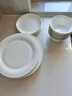 洛威敦煌骨瓷餐具套裝釉下彩喬遷碗家用2025新款景德鎮陶瓷碗碟盤(pán)套裝 曬單實(shí)拍圖