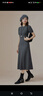 IEF/愛(ài)依服連衣裙2025秋季新款法式極簡(jiǎn)休閑通勤百搭毛織連衣長(cháng)裙 深灰 均碼 曬單實(shí)拍圖