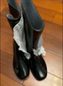 回力雨鞋男高筒戶(hù)外雨天防水防滑膠鞋耐磨釣魚(yú)洗車(chē)雨靴套鞋827黑中39 曬單實(shí)拍圖