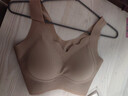 莫代爾平胸小胸加厚內衣女顯大聚攏無(wú)鋼圈收副乳無(wú)痕運動(dòng)美背文胸罩2026 卡其色 M 3CM加厚墊 80-105斤 曬單實(shí)拍圖