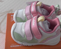 基諾浦寶寶0-1歲學(xué)步鞋軟底男女童嬰兒鞋春秋款撞色機能鞋GB2400 羽毛白/蝴蝶綠/草莓粉 20 125mm 適合腳長(cháng)125-129mm 曬單實(shí)拍圖