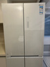 東芝（TOSHIBA）白珍珠549雙系統60cm超薄零嵌式國家補貼十字雙開(kāi)四開(kāi)門(mén)自動(dòng)制冰電冰箱非大白梨GR-RF549WI-PM165 曬單實(shí)拍圖