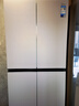 美的（Midea）427升餐邊柜45cm超薄零嵌入十字四開門PST+凈味除菌三循環(huán)一級雙變頻風冷無霜玻璃面板家用電冰箱 BCD-427WUSGPZM-月光米 曬單實拍圖