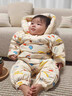 G.DUCKKIDS嬰兒羽絨服連體衣男女寶寶冬季外出服新生幼兒冬裝加厚抱衣服爬服 糖果兔羽絨服++手腳套  兒童節禮 73cm (建議6-9個(gè)月寶寶) 曬單實(shí)拍圖
