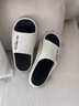 大嘴猴防滑防臭拖鞋男士夏季外穿2025新款家居室內厚底eva拖鞋男 白黑【耐磨防滑】 41-42 【正碼內長(cháng)26cm】 曬單實(shí)拍圖