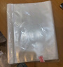 得力（deli）100個(gè)裝11孔透明文件袋 A4插頁(yè)文件快遞袋活頁(yè)文件檔案獎狀資料袋替芯 辦公財務(wù)票據收納學(xué)生64050 曬單實(shí)拍圖