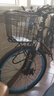 捷安特（GIANT）適配喜德盛黑客350/380/500山地自行車(chē)前置車(chē)筐書(shū)包車(chē)籃框貨架子 前貨架+無(wú)蓋金屬車(chē)筐 曬單實(shí)拍圖