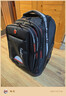 高中初中學(xué)生拉桿書(shū)包大容量爬樓梯男女雙肩背防水靜音輪子行李箱 圖4黑色五代有護板 55升初一以上 曬單實(shí)拍圖