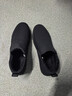 PGAF中幫男鞋2025冬季新款一腳蹬懶人布鞋防滑休閑鞋男士加絨棉鞋子 黑色加絨 41 標準皮鞋尺碼 曬單實(shí)拍圖
