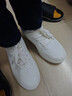 鴻星爾克板鞋秋冬季新款男鞋經(jīng)典小白鞋休閑鞋厚底滑板鞋百搭運動(dòng)鞋子男 微晶白 41 曬單實(shí)拍圖