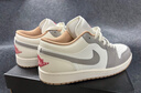 耐克（NIKE）官方男鞋 Air Jordan 1 Low AJ1米灰舒適百搭休閑鞋男子低幫板鞋 553558-169 44 曬單實(shí)拍圖