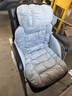 冬季加熱坐墊辦公室汽車(chē)坐墊背靠一體加熱取暖可拆洗發(fā)熱座椅墊 黑灰色 小枕頭 曬單實(shí)拍圖