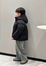 G.duck小黃鴨童裝男童羽絨棉服冬季加厚2025新款兒童棉衣冬裝男寶寶棉襖 黑色 140 建議9~10歲【130-140cm】cm 曬單實(shí)拍圖