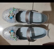 富羅迷女童水晶公主鞋春秋軟底透氣禮服鞋兒童表演閃亮單鞋 幻彩銀  26  曬單實(shí)拍圖