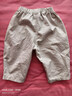 巴拉巴拉balaOne寶寶長(cháng)褲純棉褲子女童秋新款休閑褲甜美時(shí)尚 晨灰20114 80 曬單實(shí)拍圖