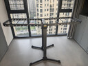比人晾衣架落地折疊陽(yáng)臺曬衣架翼型室內室外加粗加厚鋁合金掛衣架 1.6m灰色｜3秒折疊-特厚加固-萬(wàn)向輪 曬單實(shí)拍圖