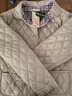 夢(mèng)瀾鳥(niǎo)秋天薄棉外套女式二棉服出口剪標輕衣短款冬服小棉衣子 米白色 2XL 【建議125-135斤】 曬單實(shí)拍圖