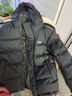 坦博爾羽絨服男短款連帽運動(dòng)戶(hù)外保暖外套厚530337D 黑色 180  曬單實(shí)拍圖