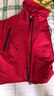 啄木鳥(niǎo)沖鋒衣外套女春秋季2025新款寬松時(shí)尚連帽短款棒球服工裝夾克上衣 紅色【夾薄棉】 L 建議105-120斤 曬單實(shí)拍圖