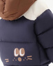 M.Latin/馬拉丁童裝兒童羽絨服24冬新款男女小童羽絨服 藏青 90cm 曬單實(shí)拍圖