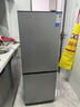 新飛冰箱雙開(kāi)門(mén)二門(mén)小型冰箱出租房家用冰箱辦公租房宿舍省電小冰箱迷你電冰箱以舊換新 160升銀灰色節能靜音自動(dòng)除霜 曬單實(shí)拍圖