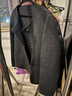 尚都比拉含綿羊毛保暖短毛呢大衣女冬季圓領(lǐng)長(cháng)袖厚款雙面呢直筒顯瘦外套 曬單實(shí)拍圖
