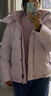 坦博爾羽絨服女士短款可脫卸帽運動(dòng)冬季面包服外套5550386D泡泡粉165 曬單實(shí)拍圖