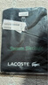LACOSTE法國鱷魚(yú)男裝25秋冬新款簡(jiǎn)約棉質(zhì)短袖T恤|TH9074 031/黑色 L 5 曬單實(shí)拍圖