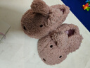 牧童【清倉】牧童兒童包跟棉拖鞋冬季加絨保暖居家鞋卡通女童寶寶棉鞋 櫻粉兔5331 17 底標140/內長(cháng)13cm 曬單實(shí)拍圖