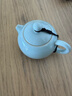 寧不凡 汝窯茶壺陶瓷單壺功夫茶具個(gè)人泡茶壺開(kāi)片可養汝瓷豆青色 西施壺（160ml） 曬單實(shí)拍圖