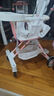 看寶貝（lookbaby）高景觀(guān)嬰兒車(chē)0-6歲用折疊可坐嬰兒推車(chē)遛娃神器溜娃神器 藕粉+餐盤(pán)+座墊+遮陽(yáng)蓬 曬單實(shí)拍圖