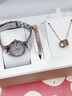 歐利時(shí)（OLEVS）手表女士機械全自動(dòng)2025新款手表女防水輕奢瑞士認證品牌十大名表 時(shí)尚白-石英機芯【贈項鏈+手鐲】 曬單實(shí)拍圖