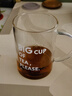 北鼎（Buydeem）玻璃杯 茶水分離泡茶杯 辦公家用泡茶玻璃器具 泡茶杯灰羽色500ml 曬單實(shí)拍圖