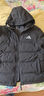 adidas 600蓬休閑保暖鴨絨連帽羽絨服男裝秋冬阿迪達斯官方輕運動(dòng) 黑色   L 曬單實(shí)拍圖