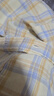 優(yōu)衣庫女裝法蘭絨襯衫/格紋格子長(cháng)袖襯衣25秋冬新款485263 41 杏黃色 S 曬單實(shí)拍圖