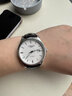 瑞士正品Longines浪琴手表男士全自動(dòng)機械表防水夜光商務(wù)專(zhuān)用男表 本色白面皮帶款 曬單實(shí)拍圖