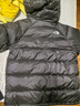 北面（The North Face）男款羽絨服Hydrenalite戶(hù)外運動(dòng)防潑水保暖600蓬鵝絨連帽外套7W7G 曬單實(shí)拍圖