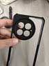 XUNDD訊迪 適用oppo一加13手機殼1+13氣囊防摔保護套oneplus磁吸支架防指紋硅膠透明全包輕薄保護殼 一加13【黑·鐳射紋】氣囊防摔認證 曬單實(shí)拍圖