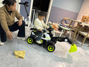 看寶貝（lookbaby）兒童挖掘機可坐人兒童電動(dòng)車(chē)挖機可坐人挖機玩具車(chē)可坐人兒童車(chē) 頂配綠|高配配置+推把 曬單實(shí)拍圖