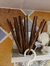 京東京造 筷子 家用食品接觸級餐具實(shí)木防滑雞翅木原木【無(wú)漆無(wú)蠟】10雙裝 曬單實(shí)拍圖