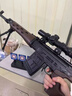 水娃svd狙擊步槍電動(dòng)連發(fā)彈珠98K兒童玩具槍8-12歲自動(dòng)發(fā)射超大號M200 118CM加大號手動(dòng)+電動(dòng)SVD-木紋 配2包彈+變色靶+格洛克+自動(dòng)靶 曬單實(shí)拍圖