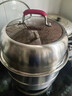 雙立人（ZWILLING）蒸鍋家用炊具316不銹鋼食品級屜蒸饅頭湯鍋煮鍋一體燃氣灶炊 【316不銹鋼】四層 34cm 曬單實(shí)拍圖