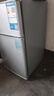 奧克斯小冰箱家用小型迷你冷藏冷凍兩用出租房宿舍用節能省電寢室辦公室電冰箱 【熱賣(mài)款 升級凈化去味】22A126DW銀 曬單實(shí)拍圖