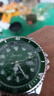 特雷格（0.01）男士手表綠水系非機械列怪鬼夜光防水潮流運動(dòng)手表日歷潮 銀鋼帶綠面【綠水鬼】 曬單實(shí)拍圖