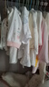 【京東快遞】嬰兒衣服新生兒睡衣連體衣貼身打底秋冬季剛出生寶寶 浪漫冬季【斜開(kāi)扣四季款】 59cm 【建議0-3個(gè)月】 曬單實(shí)拍圖