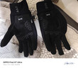 EVR防風(fēng)抓絨騎行手套長(cháng)指秋冬季保暖減震自行車(chē) 黑色-加絨加厚 M 曬單實(shí)拍圖