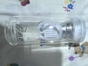 希諾雙層玻璃杯小容量迷你口袋杯小巧可愛(ài)便攜水杯男女花茶耐熱喝水杯 水晶蓋 230ml 曬單實(shí)拍圖