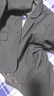 羅蒙女士小西裝外套職業(yè)西服套裝女休閑工作服純色修身西服高級感 曬單實(shí)拍圖