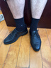 皮爾卡丹襪子男士秋冬季100%純棉防臭透氣6雙黑色中筒新疆長(cháng)絨棉全棉商務(wù) 曬單實(shí)拍圖
